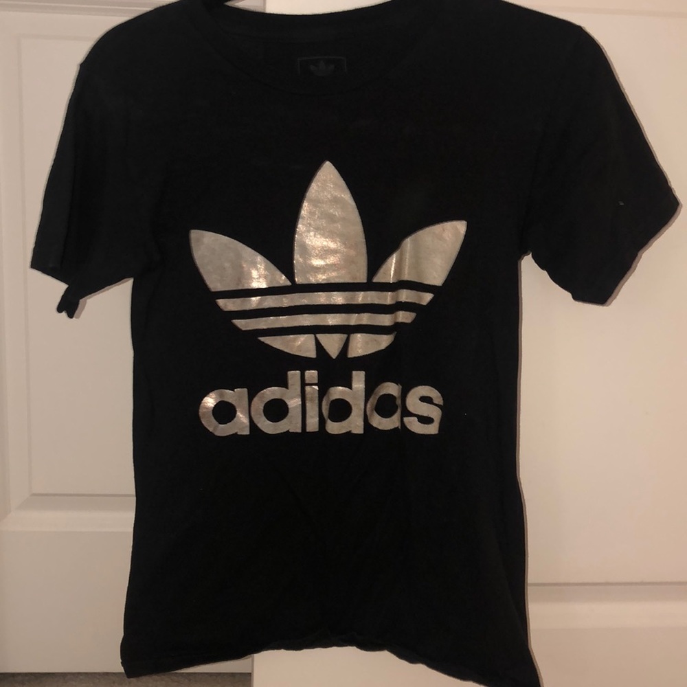 adidas chrome logo (double sided)